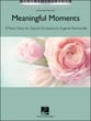 Meaningful Moments piano sheet music cover